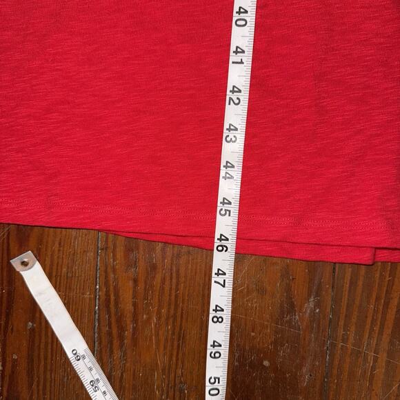 Torrid NWT Women’s Red Dress Sz 4 Jersey Tee Short Sleeve Midi V Neck Cool Comfy - Picture 8 of 9